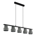 Eglo 39855 - Lustr na lanku HILCOTT 5xE27/40W/230V