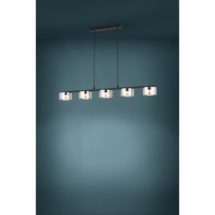 Eglo - LED Stmívatelný lustr na lanku 5xLED/5,4W/230V