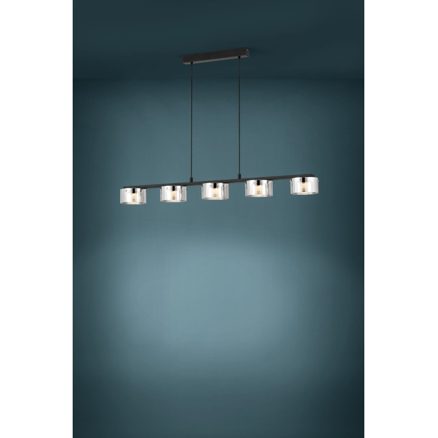 Eglo - LED Stmívatelný lustr na lanku 5xLED/5,4W/230V