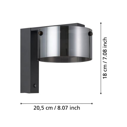 Eglo - LED Stmívatelné nástěnné svítidlo LED/7,2W/230V