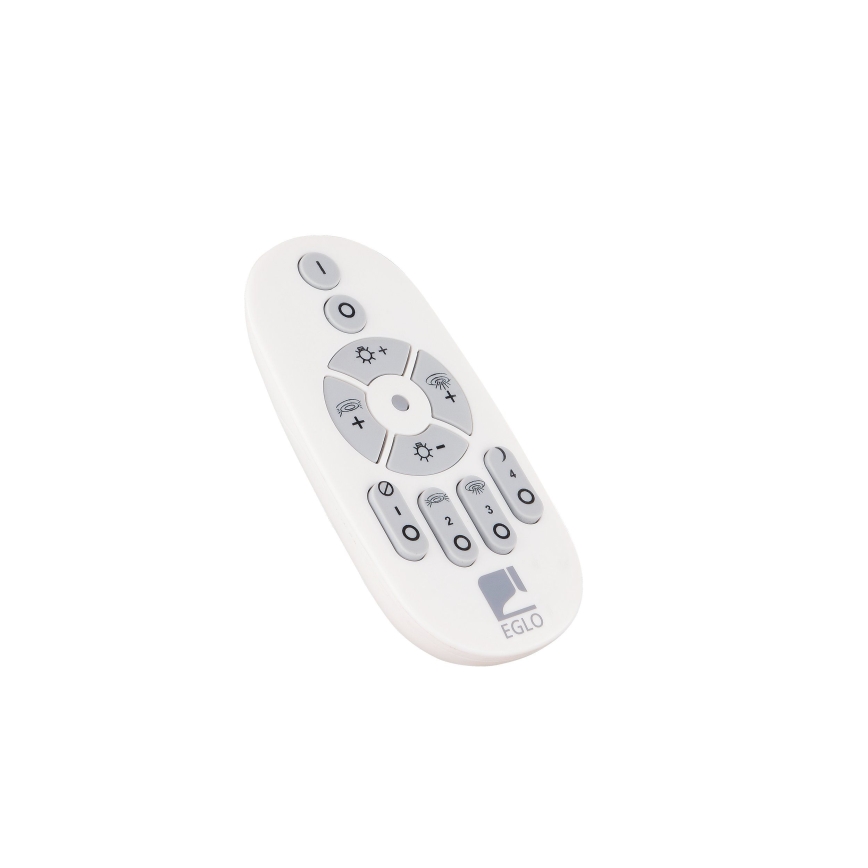 Eglo - LED Stmívatelný lustr na lanku LED/57,5W/230V 3000K černá + dálkové ovládání