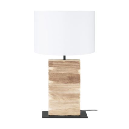 Eglo - Stolní lampa 1xE27/40W/230V 62,5 cm hnědá