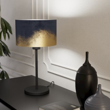 Eglo 39975 - Stolní lampa CASUARITA 1xE27/40W/230V modrá/zlatá