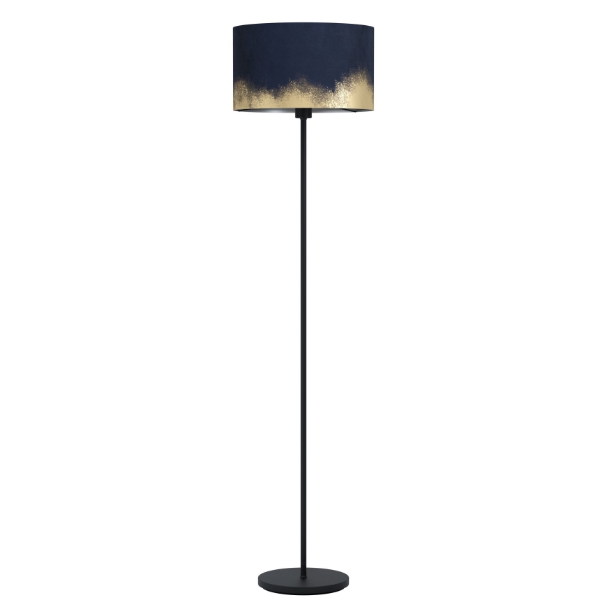 Eglo - Stojací lampa 1xE27/40W/230V modrá/zlatá