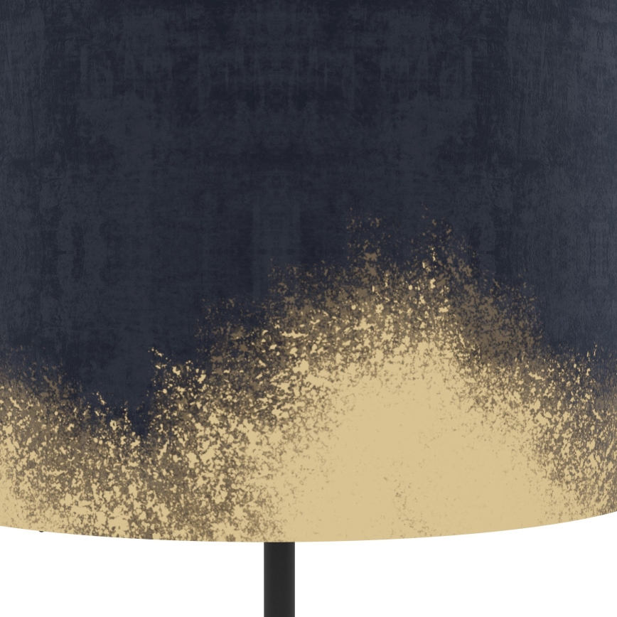 Eglo - Stojací lampa 1xE27/40W/230V modrá/zlatá