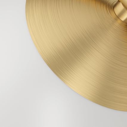 Eglo - Stojací lampa 1xE27/40W/230V zlatá