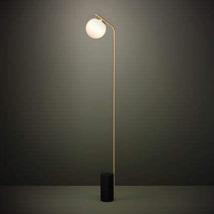 Eglo - Stojací lampa 1xE27/40W/230V zlatá