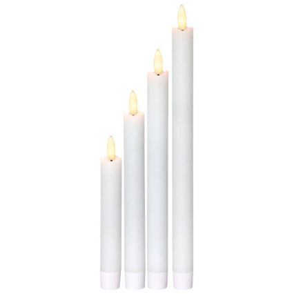 Eglo 410026 - SADA 4x LED Svíčka FLAMME LED/1xAAA bílá