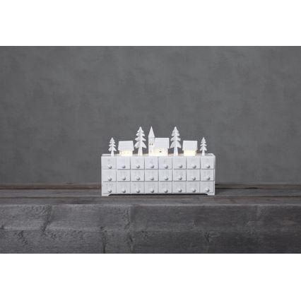 Eglo - LED Vánoční dekorace 4xLED/0,03W/2xAA