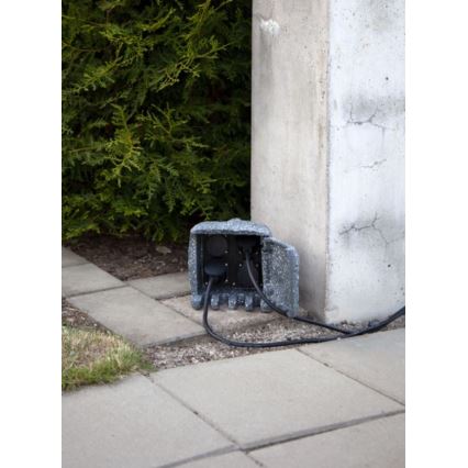 Eglo - Venkovní prodlužovací kabel se 4 zásuvkami 3680W/230V IP44