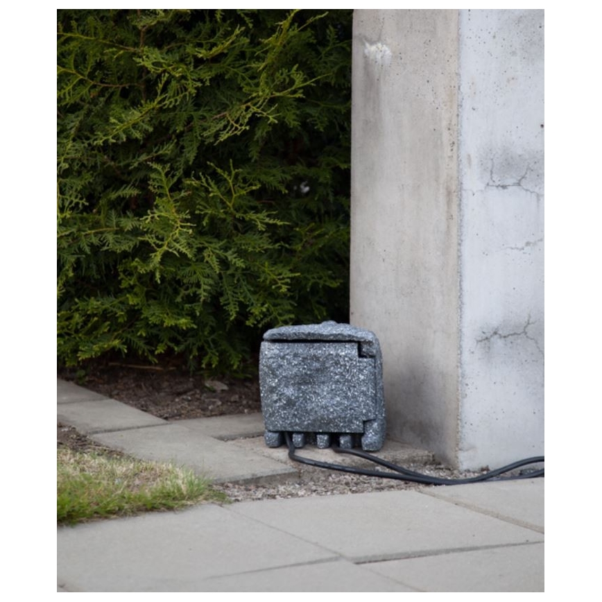 Eglo - Venkovní prodlužovací kabel se 4 zásuvkami 3680W/230V IP44