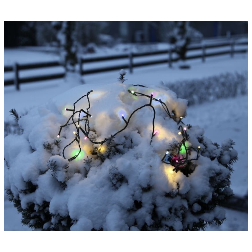 Eglo - LED Venkovní  řetěz 80xLED 8m IP44 multicolor
