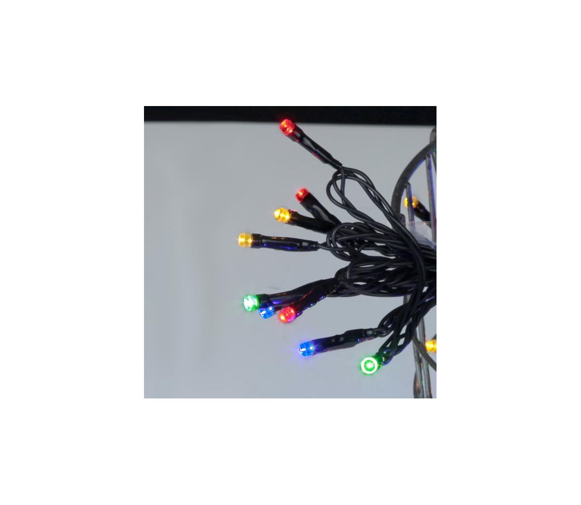 Eglo Eglo 410713 - LED Venkovní vánoční řetěz SERIE LED 160xLED 26m IP44 multicolor 
