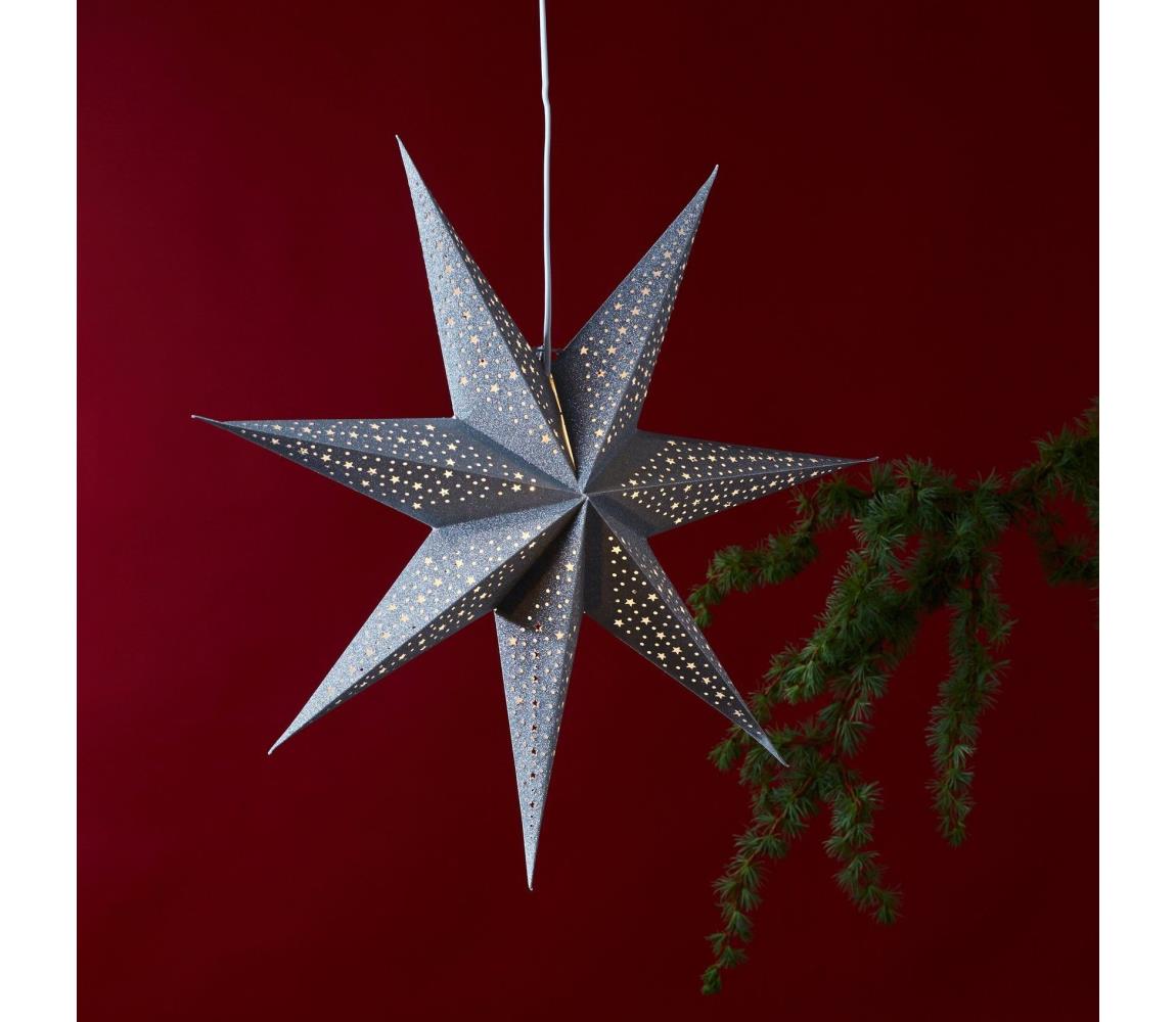 Eglo Eglo 410728  - Vánoční dekorace BLINKA hvězda  stříbrná 