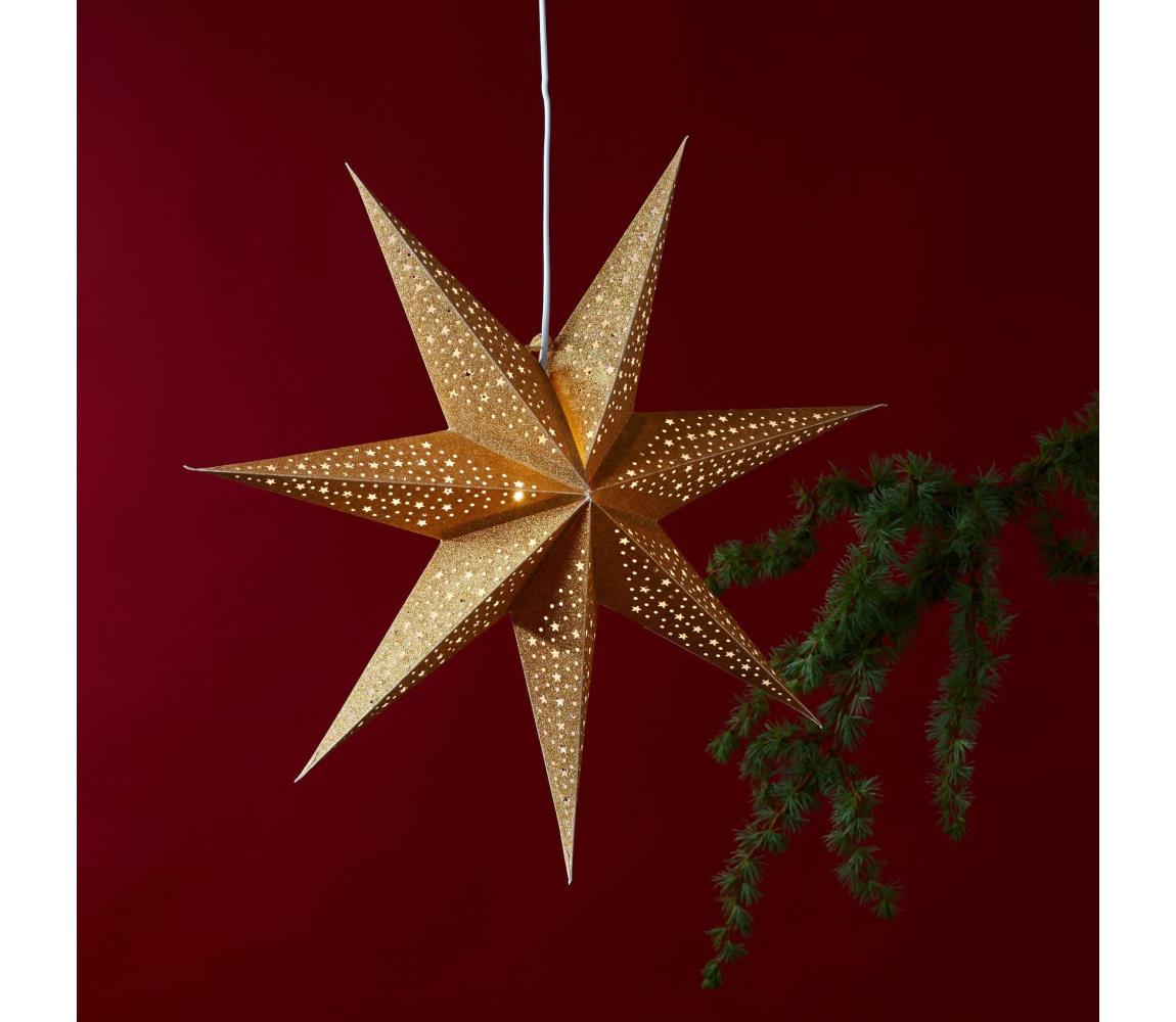 Eglo Eglo 410729  - Vánoční dekorace BLINKA hvězda zlatá 