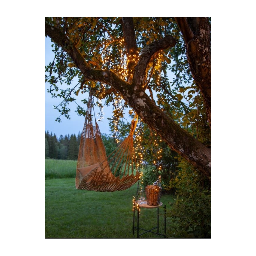 Eglo - LED Venkovní vánoční řetěz 800xLED 21m IP44 teplá bílá