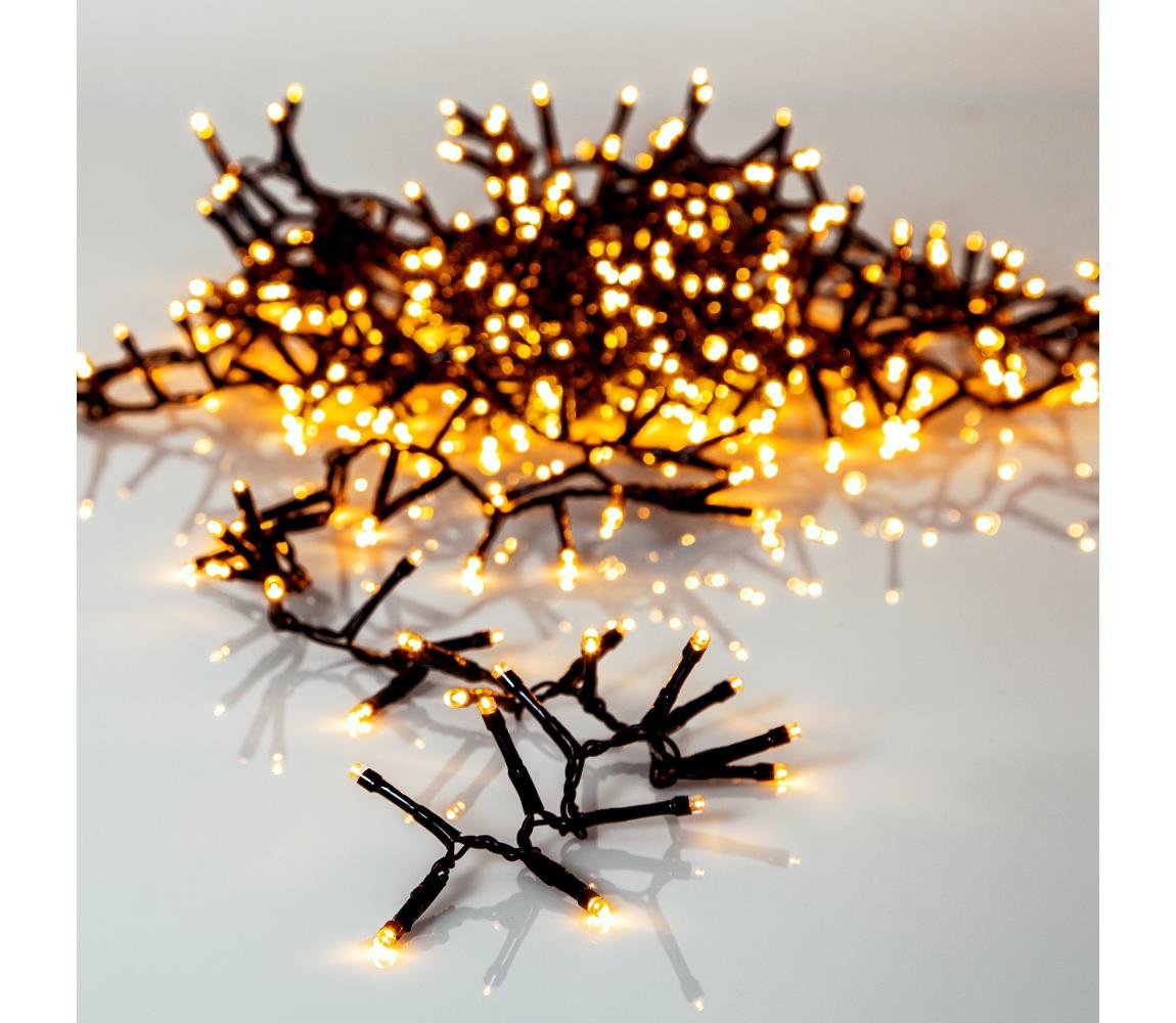 Eglo Eglo 410817 - LED Venkovní vánoční řetěz GOLDEN 1200xLED 24m IP44 teplá bílá EG410817