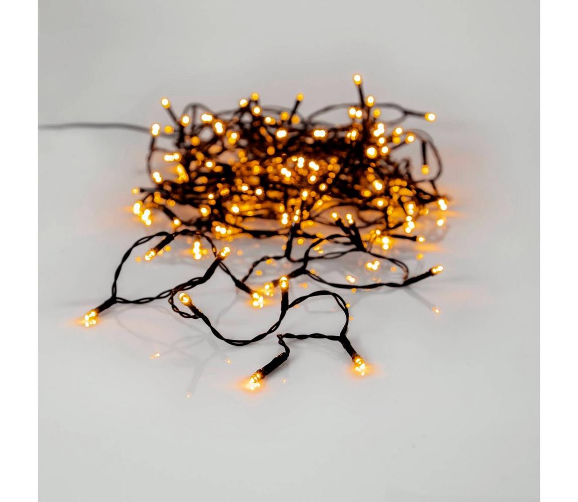 Eglo Eglo 410818 - LED Venkovní vánoční řetěz GOLDEN 180xLED 12,6m IP44 teplá bílá EG410818