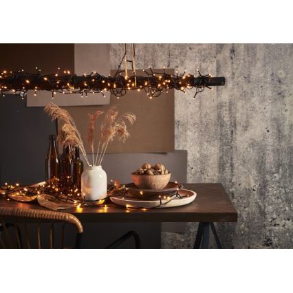 Eglo - LED Venkovní  řetěz 80xLED 10,5m IP44 teplá bílá