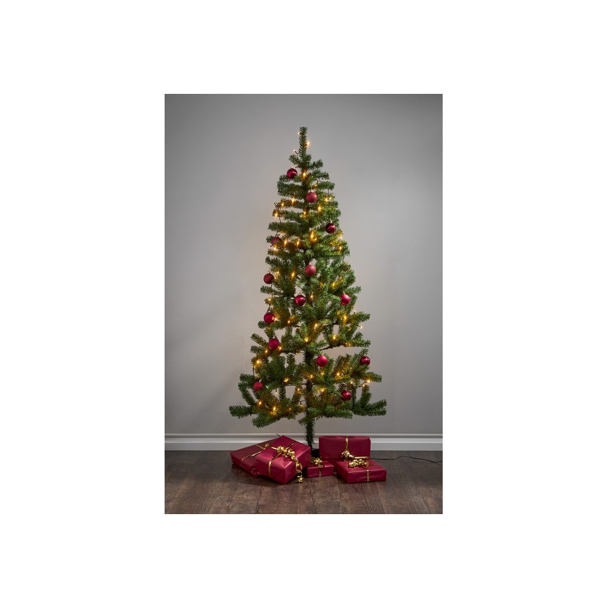 Eglo - LED Venkovní vánoční řetěz 80xLED 10,5m IP44 teplá bílá