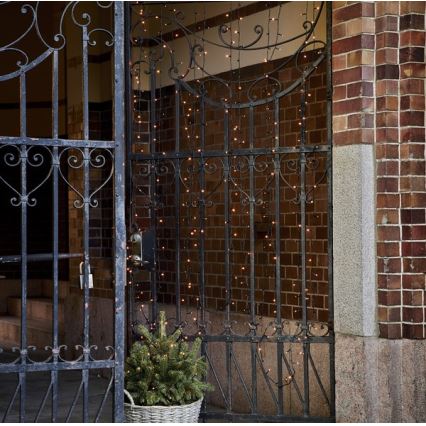 Eglo - LED Venkovní vánoční řetěz 80xLED 10,5m IP44 teplá bílá