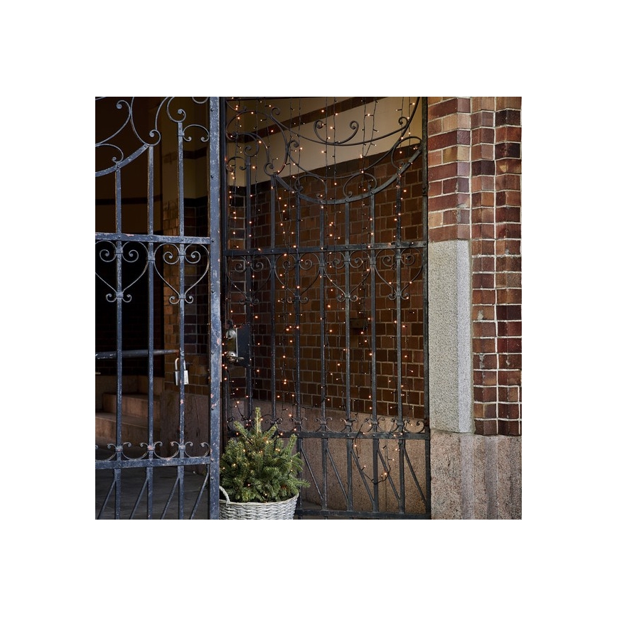 Eglo - LED Venkovní vánoční řetěz 80xLED 10,5m IP44 teplá bílá