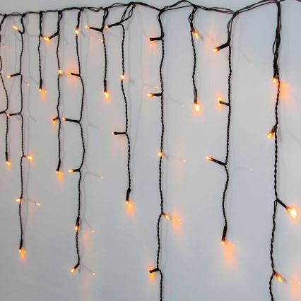 Eglo - LED Venkovní vánoční řetěz 240xLED 6,4m teplá bílá IP44