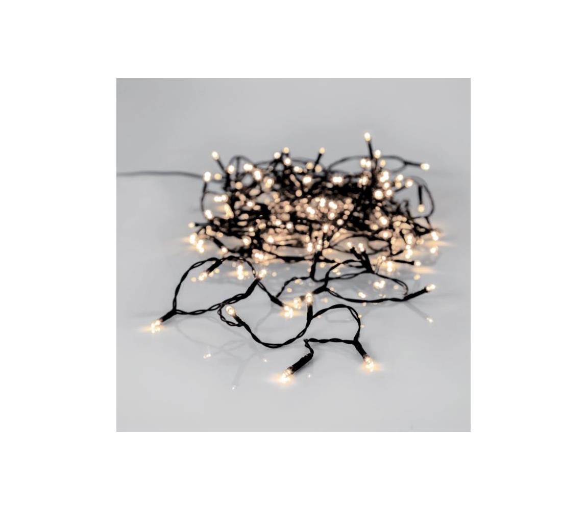 Eglo Eglo 410837 -LED Venkovní vánoční řetěz CRISPY ICE 180xLED 12,6m IP44 teplá bílá 