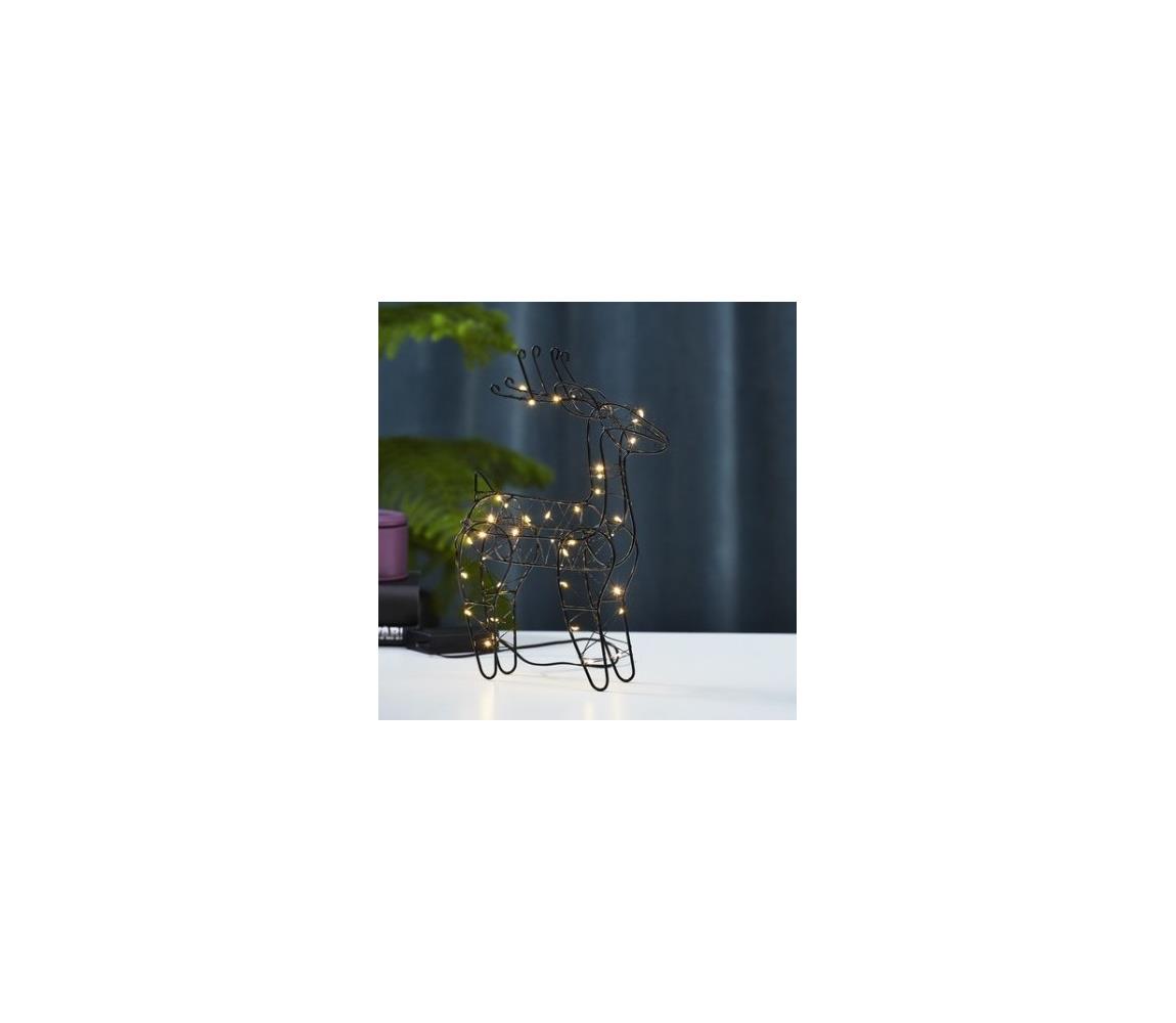 Eglo Eglo 411042 - LED Vánoční dekorace INDY 40xLED/0,06W/3xAA EG411042