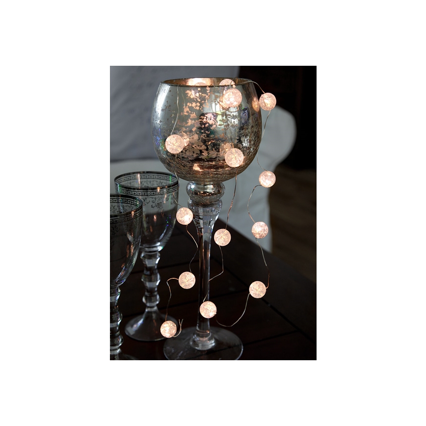 Eglo - LED  řetěz15xLED/3xAA 1,4m