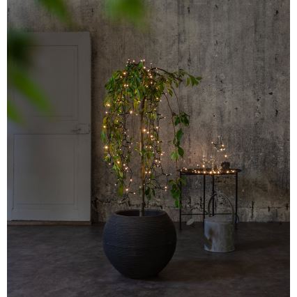 Eglo - LED Venkovní   řetěz 160xLED 11,2 m teplá bílá IP44