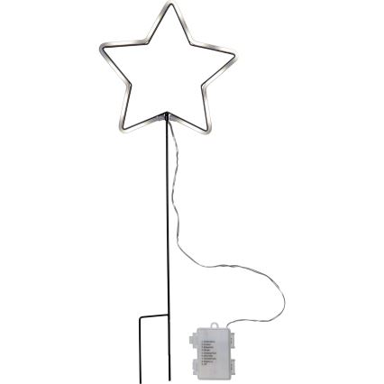 Eglo 411177 - LED Venkovní vánoční dekorace NEONSTAR 72xLED/3xAA IP44