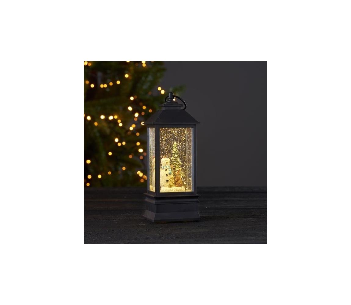 Eglo Eglo 411232 - LED Vánoční dekorace VINTER 1xLED/0,064W/3xAAA černá 