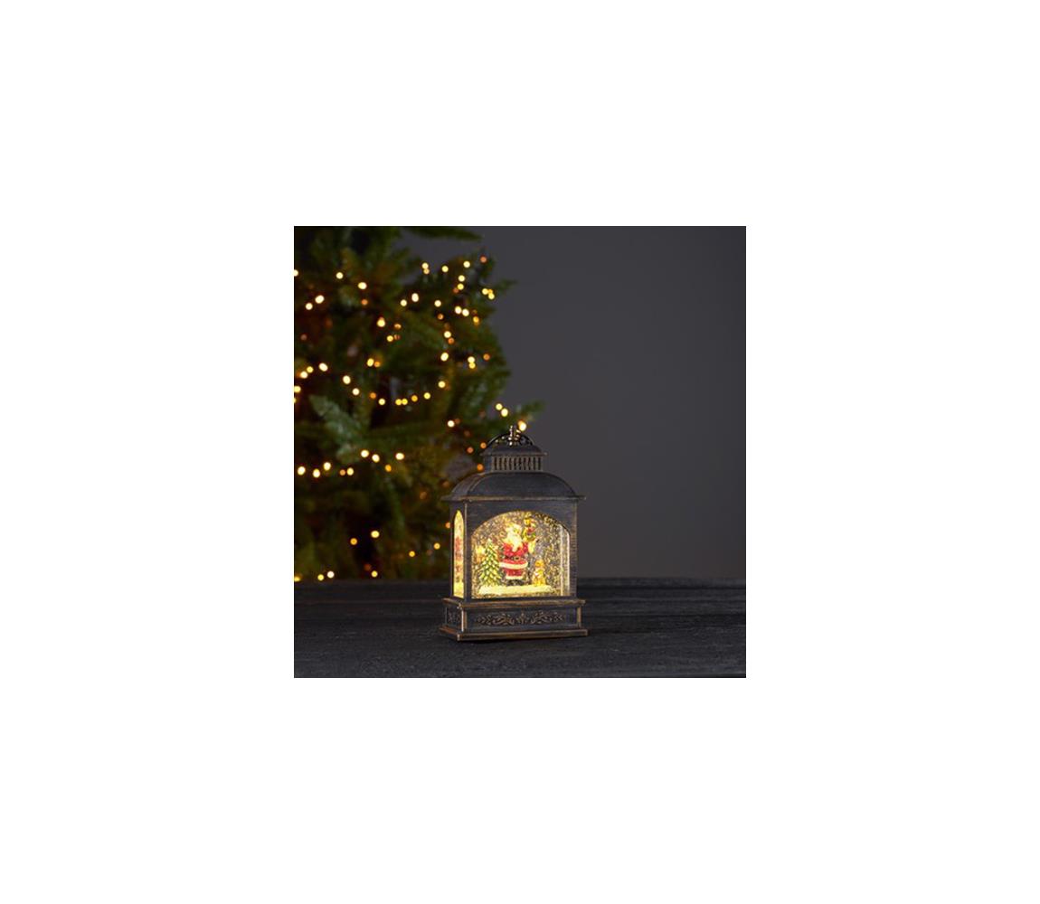 Eglo Eglo 411233 - LED Vánoční dekorace VINTER 1xLED/0,064W/3xAA hnědá EG411233