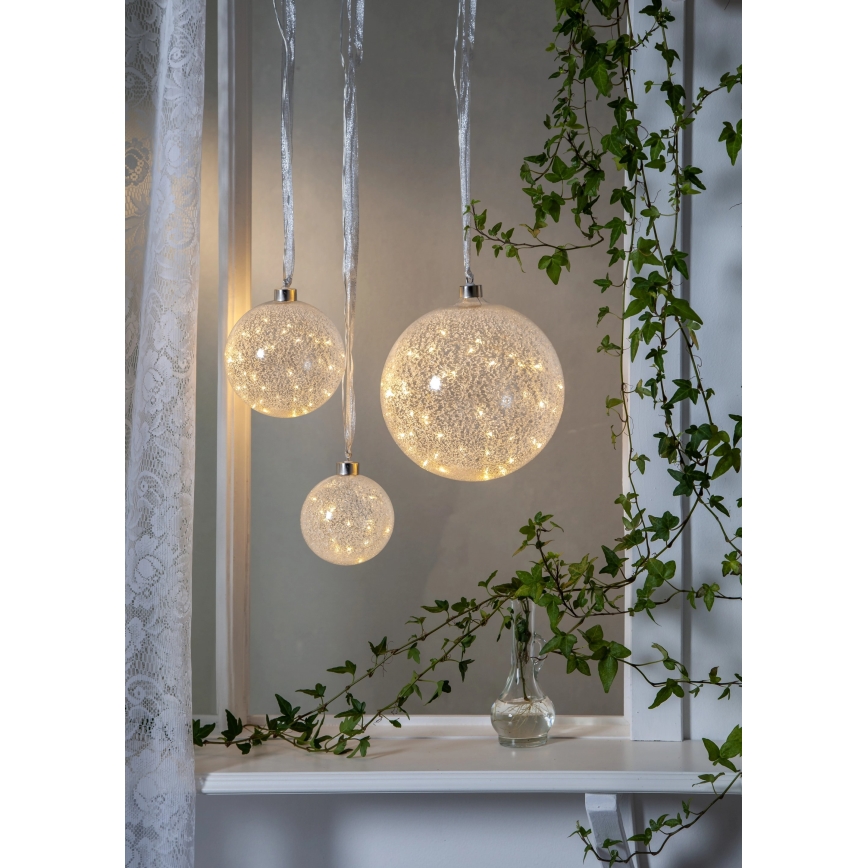 Eglo - LED Vánoční dekorace 15xLED/0,064W/4,5/230V pr. 10 cm