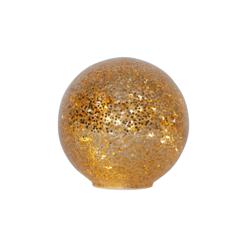 Eglo 411346 - LED Vánoční dekorace STAR FALL 15xLED/2xAA pr. 15 cm zlatá
