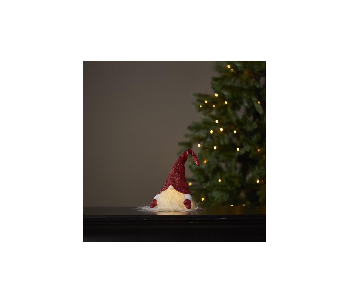 Eglo Eglo 411468 - LED Vánoční dekorace JOYLIGHT 1xLED/0,06W/3xAG13 červená 