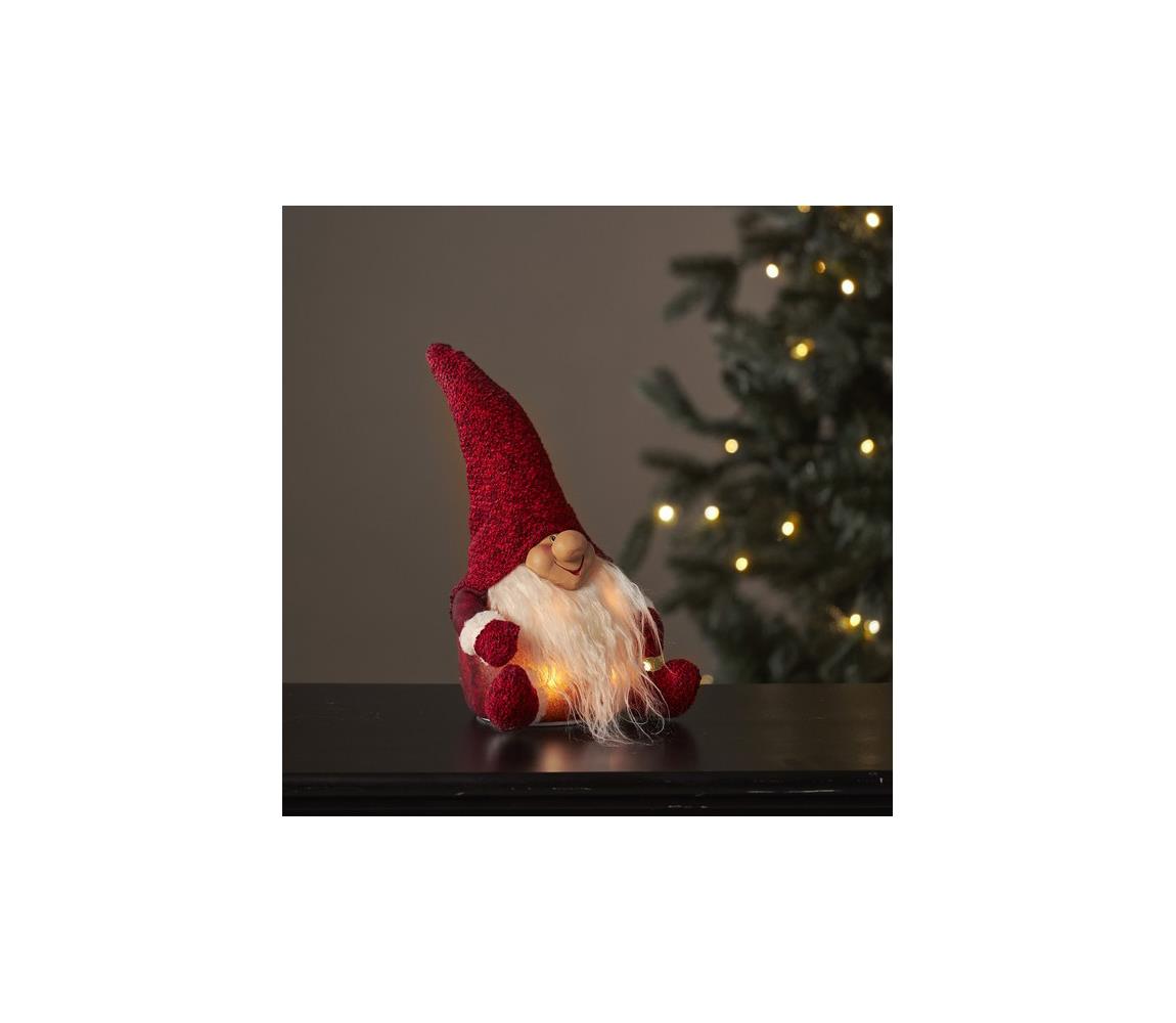 Eglo Eglo 411471 - LED Vánoční dekorace JOYLIGHT 4xLED/0,06W/3xAA červená EG411471
