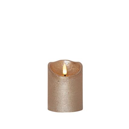 Eglo 411498 - LED Svíčka FLAMME RUSTIC LED/2xAA zlatá