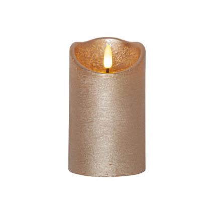 Eglo 411499 - LED Svíčka FLAMME RUSTIC LED/2xAA zlatá