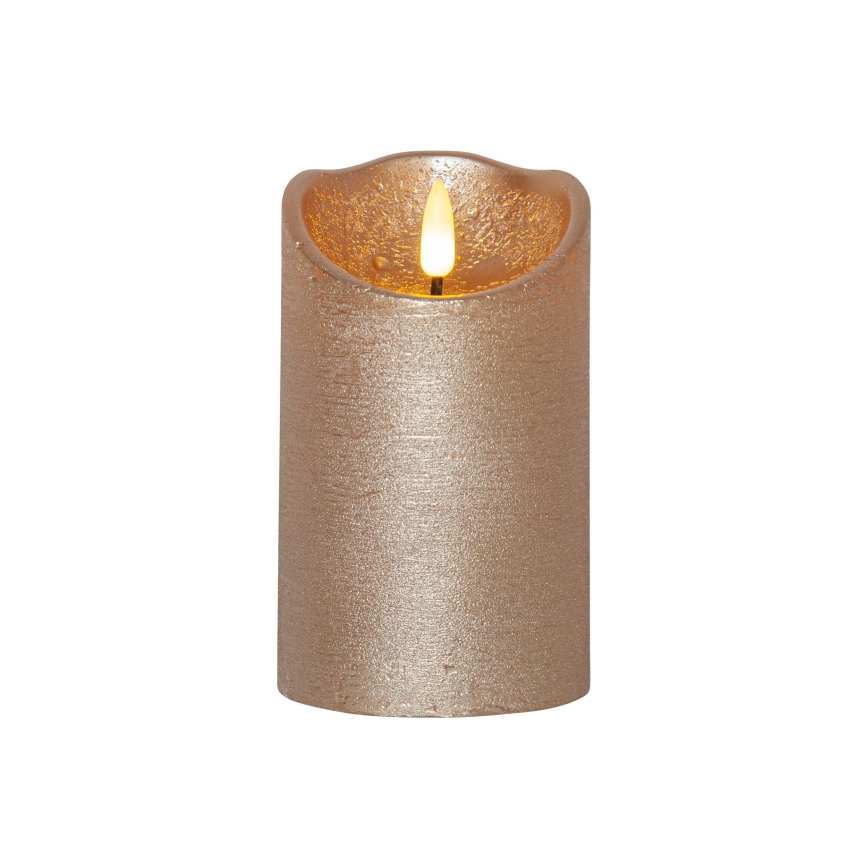 Eglo 411499 - LED Svíčka FLAMME RUSTIC LED/2xAA zlatá