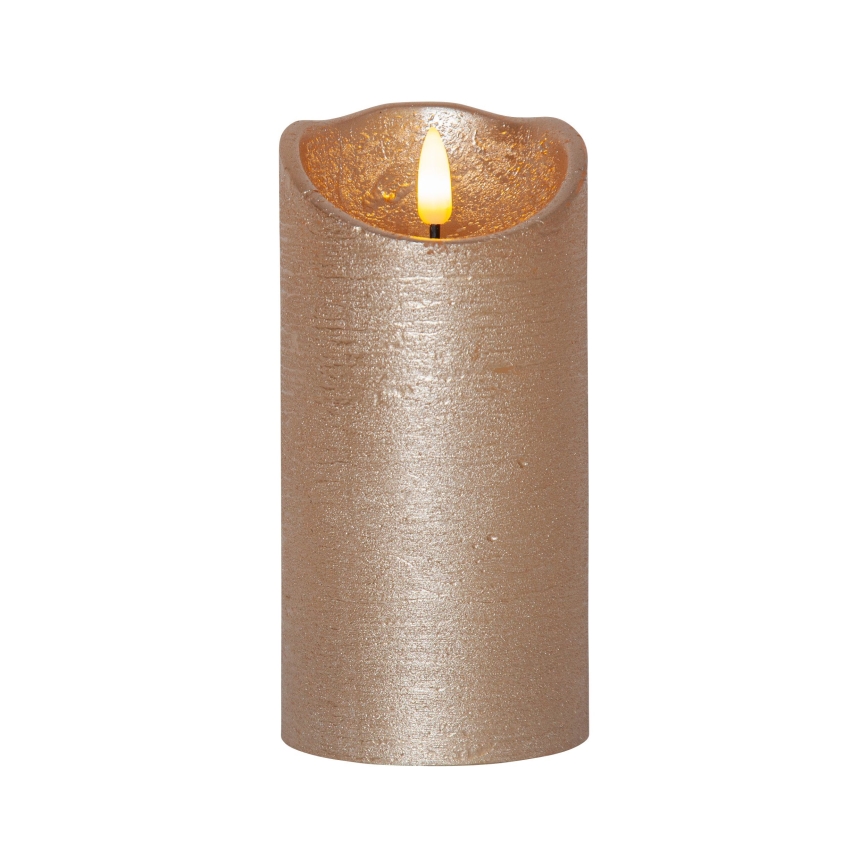 Eglo 411501 - LED Vánoční dekorace FLAME LED/0,03W/2xAA béžová