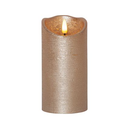 Eglo 411501 - LED Vánoční dekorace FLAME LED/0,03W/2xAA zlatá