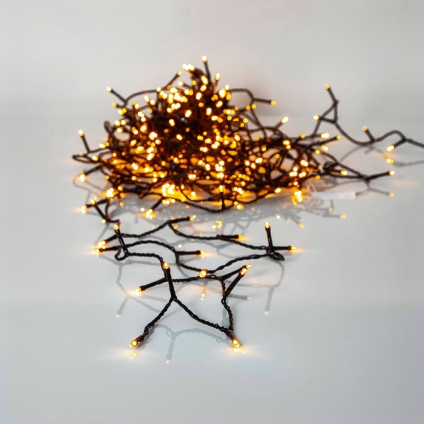 Eglo 411515 - LED Venkovní vánoční řetěz 360xLED/25,2m IP44 teplá bílá
