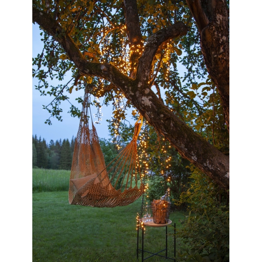 Eglo - LED Venkovní vánoční řetěz 1200xLED 29m IP44 teplá bílá
