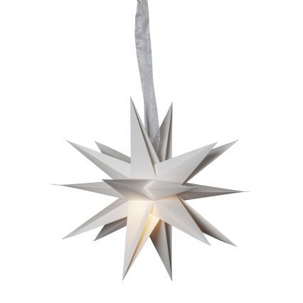 Eglo 411565 - Vánoční dekorace DECEMBER hvězda 35 cm šedá