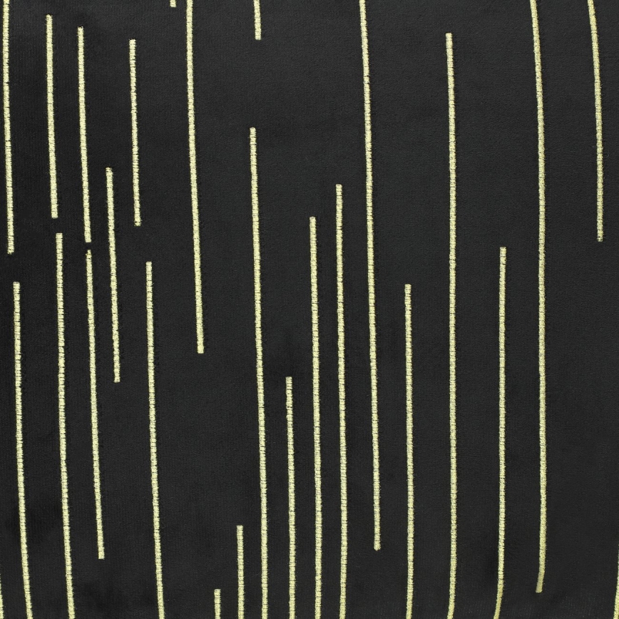 Eglo - Dekorační polštář 30x50 cm černá/zlatá