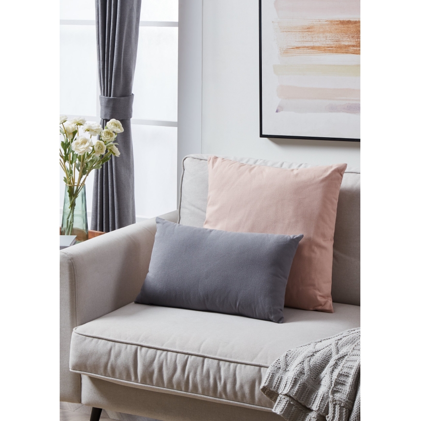 Eglo 420027 - Dekorační polštář ILES 30x50 cm šedá