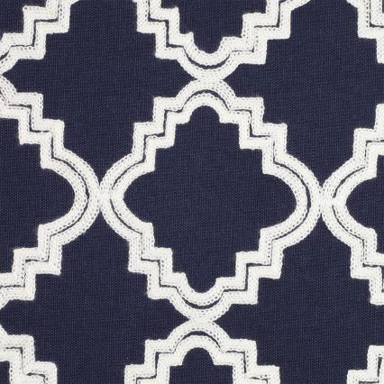 Eglo 420096 - Dekorační polštář BERHALA 45x45 cm modrá/bílá