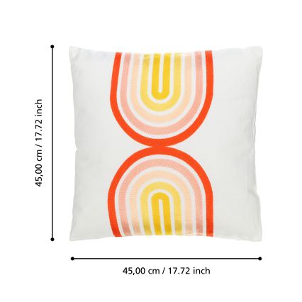 Eglo 420237 - Dekorační polštář BERHALA 45x45 cm pestrobarevná